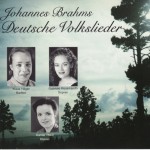 CD Johannes Brahms: Deutsche Volkslieder